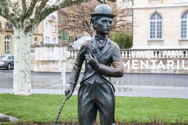 Charlie Chaplin Statue, Vevey, Switzerland