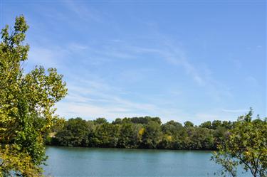 Rhone River, Avignon, France