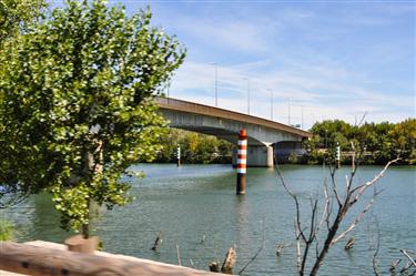 Rhone River, Avignon, France