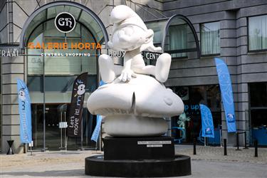 Smurf Statue