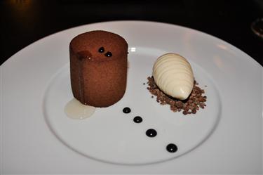 Dinner by Heston Blumenthal, Bohemian Cake (c.1890)Chocolate, citrus & London summertime honey ice cream £10.50